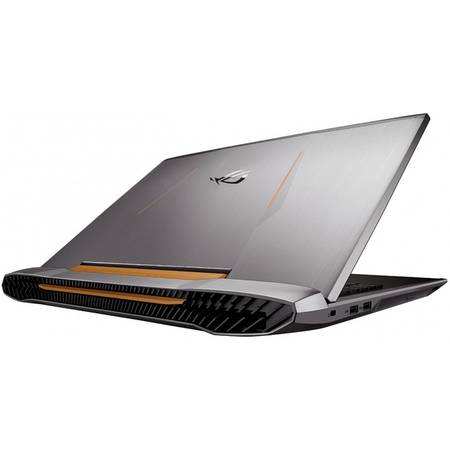 Laptop ASUS Gaming ROG G752VL-GC067T, 17.3'' FHD IPS, Intel Core i7-6700HQ, 2.6GHz, RAM 24GB, HDD 1TB + 256GB SSD, GeForce GTX 965M 2GB, Windows 10