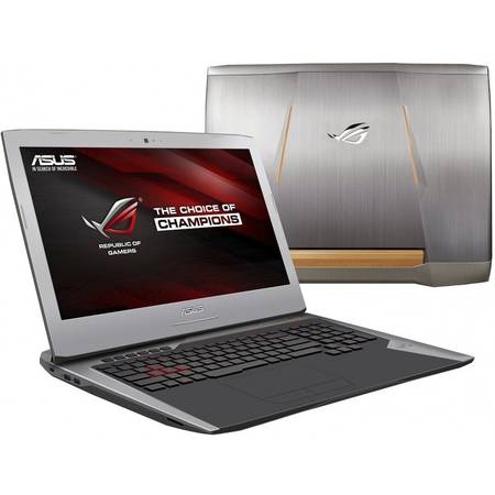 Laptop ASUS Gaming 17.3'' ROG G752VT, FHD, Intel Core i7-6700HQ, 24GB DDR4, 1TB 7200 RPM + 512GB SSD, GeForce GTX 970M 3GB, Windows 10 Home