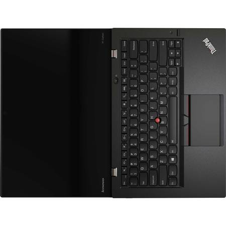 Ultrabook Lenovo ThinkPad X1 Carbon 3, 14" WQHD IPS Touch, Intel Core i7-5500U, RAM 8GB, SSD 256GB, 4G, Win 10 Pro, Negru