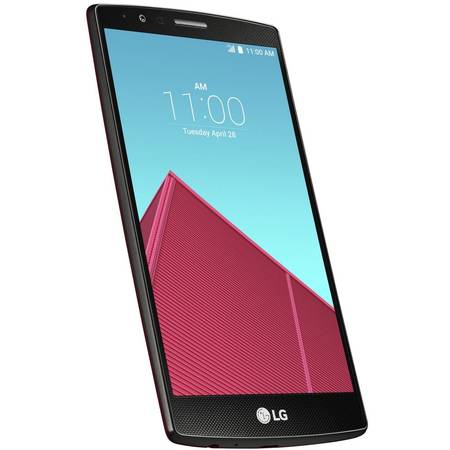 Telefon Mobil LG G4 Dual Sim Mobile Phone, 32GB, 4G, Leather Red