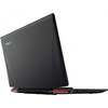 Laptop Lenovo Gaming Ideapad Y700, 15.6'' FHD IPS, Intel Core I7-6700HQ, up to 3.50 GHz, 16GB, 512GB SSD, GeForce 960M 4GB, FreeDos, Black