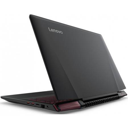 Laptop Lenovo Gaming Ideapad Y700, 15.6'' FHD IPS, Intel Core i5-6300HQ, up to 3.20 GHz, 8GB, 1TB, GeForce 960M 4GB, FreeDos, Black