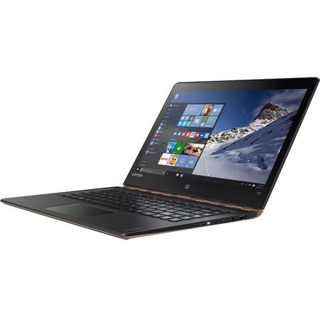 Laptop 2in1 Lenovo Yoga 900-13, 13.3" QHD+ IPS Touch, Intel Core i5-6200U, up to 2.80 GHz, 8GB, 512GB SSD, GMA HD 520, Win 10 Home, Gold, Backlit, no ODD