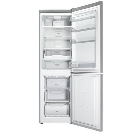 Combina frigorifica LI80 FF1 S, 301 l, clasa A+, H 189 cm, silver