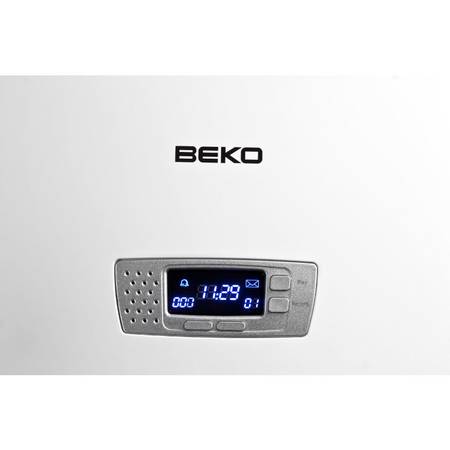 Combina frigorifica Beko DBK386WDR+, 325 l, Clasa A+, H 201 cm, Dispenser apa, Alb