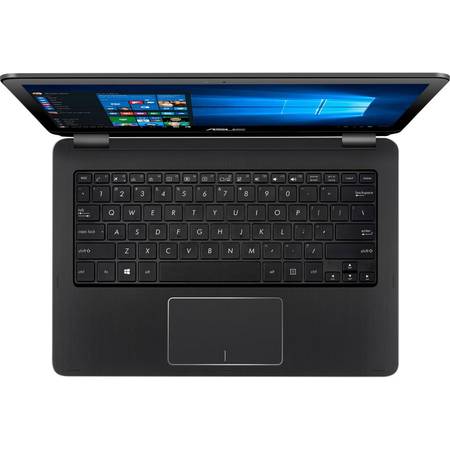 Laptop Asus Transformer Book Flip TP301UA-C4024T, 13.3" FHD,Touch, Intel Core i5-6200U, Intel HD 520, 4GB, HDD 1TB, Black, Windows 10