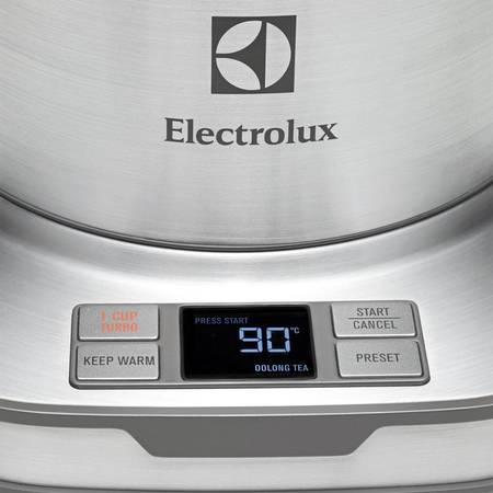 Fierbator cordless Electrolux EEWA7800, 2400 W, 1.7 l, setari temperatura, inox