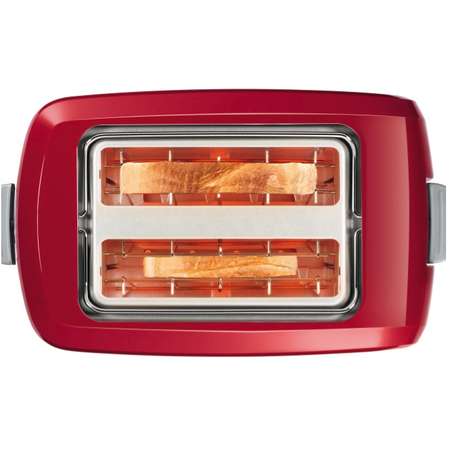 Prajitor de paine CompactClass TAT3A014, 980 W, 2 felii, rosu