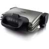 Philips Gratar de masa HD4467/90, 2000 W, termostat reglabil, indicator luminos, sistem anti-alunecare, negru/gri