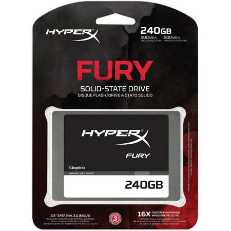 SSD Kingston 240GB HyperX FURY SHFS37A/240G