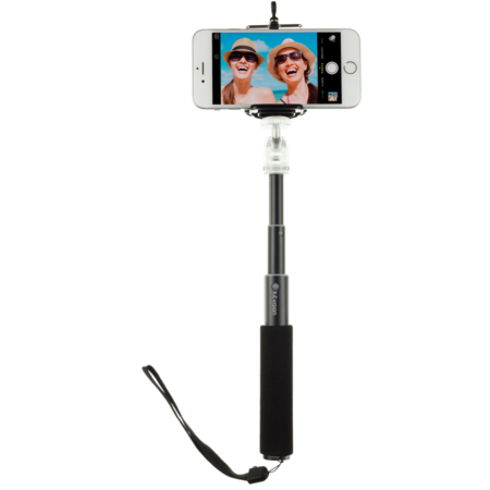 Selfie Stick extensibil cu suport de telefon, 4 segmente