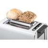 Bosch Prajitor de paine compact Styline TAT8611, 860 W, 2 felii, alb/antracit