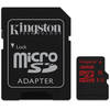 Kingston Flash Memory Card Micro SDHC 32GB Speed Class UHS-3 Included adapters/readers SD