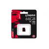 KINGSTON Flash Memory Card Micro SDXC 64GB Speed Class UHS-3 Included adapters/readers SD