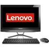 Sistem Desktop All-In-One Lenovo IdeaCentre B5030, 23.8" FHD IPS, Procesor Intel Core i3-4160 3.6GHz Haswell, 4GB, 1TB, GeForce 820A 2GB, FreeDos, black