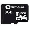 SERIOUX Card de memorie 8GB, clasa 4 SFTF08AC04