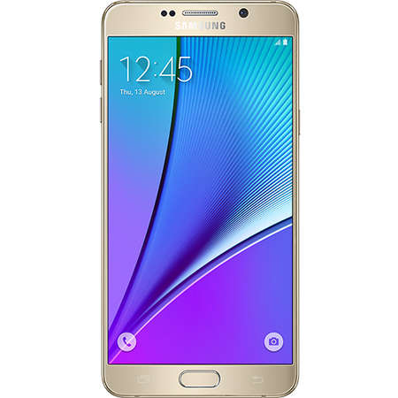 Telefon Mobil Dual SIM Samsung Galaxy Note 5 Duos 32GB LTE N9200 Gold Platinum