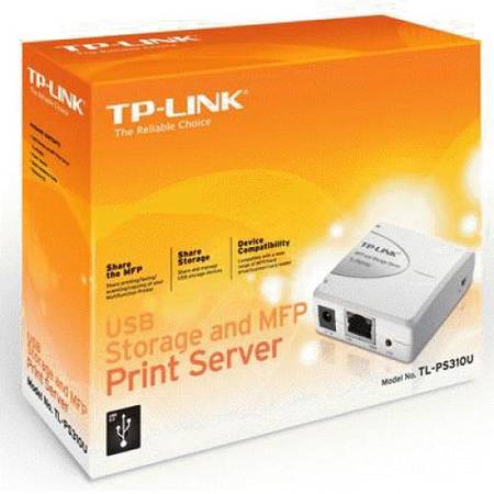 Print Server si Storage Server TP-Link, 10/100Mbps, USB2.0, suporta POST, firmwire upgradabil