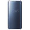 Samsung Husa Clear View Cover Blue Black EF-ZG928CBEGWW pentru Galaxy S6 Edge + G928
