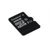Micro Secure Digital Card Kingston, 32GB, SDC10G2/32GBSP, Clasa 10, R/W 45/10 MB/s, fara adaptor SD