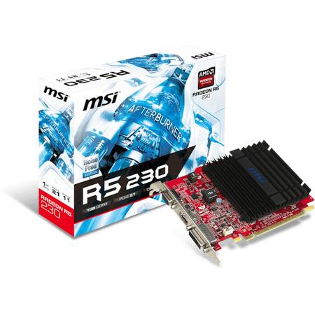 Placa video MSI Radeon R5 230 1GB DDR3 64-bit