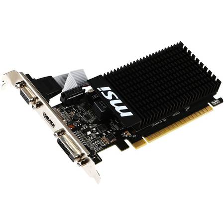 Placa video MSI GeForce GT 710 Silent 2GB DDR3 64-bit Low Profile