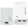 PowerLine TP-Link 300Mbps, Extender Wireless N300, HomePlug AV, 2 porturi 10,100Mbps, WiFi Clone, contine 1 buc TL-WPA4220 si 1 buc TL-PA4010