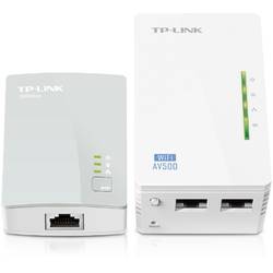 PowerLine TP-Link 300Mbps, Extender Wireless N300, HomePlug AV, 2 porturi 10,100Mbps, WiFi Clone, contine 1 buc TL-WPA4220 si 1 buc TL-PA4010