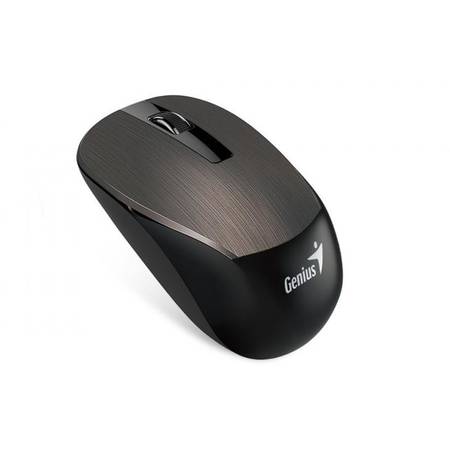 Mouse Genius Wireless, optic, NX-7015, 800,1200,1600dpi, Chocolate Metallic, 2.4GHz, USB