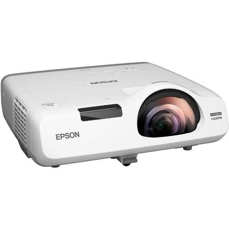 Videoproiector Epson EB-535W, 3LCD, WXGA (1280x800), 3400 lm, 16000:1, HDMI, Alb