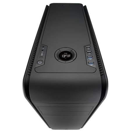 Carcasa Aerocool ATX DS 200 BLACK, USB 3.0, fara sursa