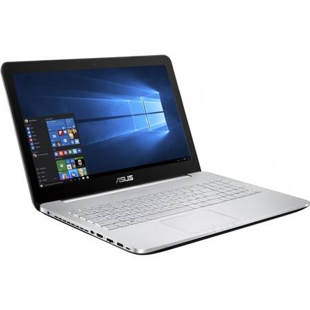 Laptop ASUS N552VX-FY024D, 15.6" FHD, Intel Core i7-6700HQ, up to 3.50 GHz, 8GB, 1TB, GeForce GTX 950M 4GB, FreeDos, Grey