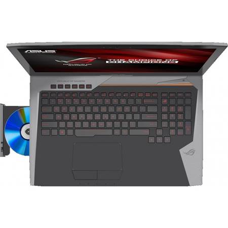 Laptop ASUS Gaming 17.3'' ROG G752VY, FHD IPS, Intel Core i7-6700HQ, 8GB DDR4, 1TB 7200 RPM, GeForce GTX 980M 4GB, Windows 10