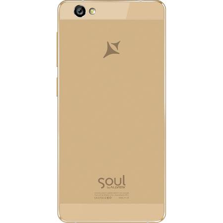 Telefon Mobil Allview Soul Mini X3, Dual SIM, 16GB, Gold