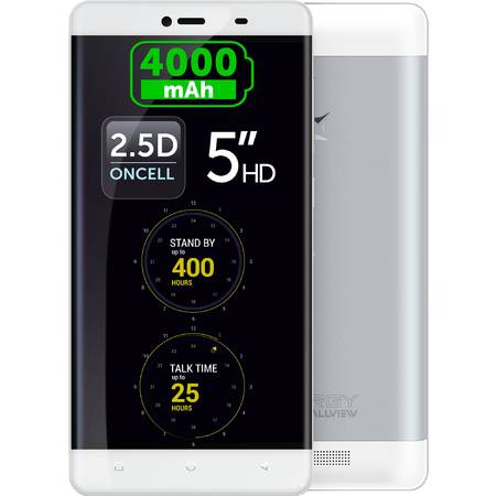 Telefon Mobil Allview P8 Energy Mini Dual SIM 16GB, White