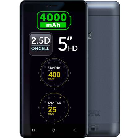 Telefon Mobil Allview P8 Energy Mini Dual SIM, 16GB, Grey