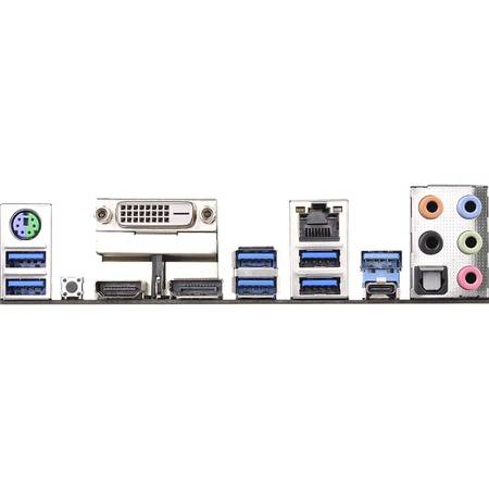 Placa de baza ASRock Z170 GAMING K6+ Fatal1ty, Z170, Dual, DDR4-2133, SATA3, HDMI, DVI, DP, ATX