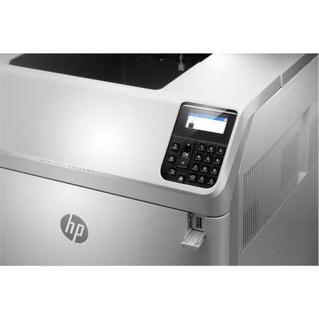 Imprimanta laser monocrom HP LaserJet Enterprise M604n, A4, 50 ppm, Retea, ePrint, AirPrint