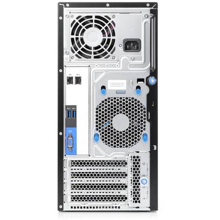 Sistem Server HP ProLiant ML10 v2, Procesor Intel Xeon E3-1220 v3 3.1GHz Haswell, 1x 8GB UDIMM DDR3 1600MHz, 1x 1TB SATA HDD, LFF 3.5 inch, B120i