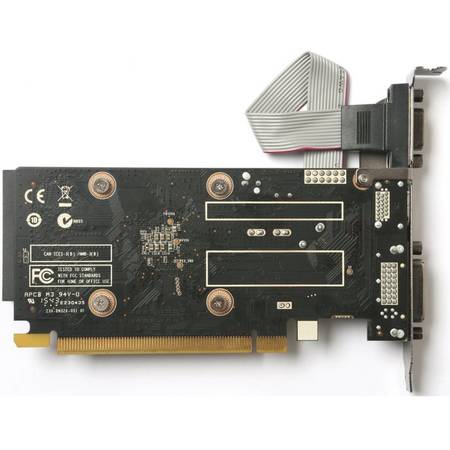 Placa video ZOTAC GeForce GT 710, 2GB DDR3 (64 Bit), HDMI, DVI, VGA