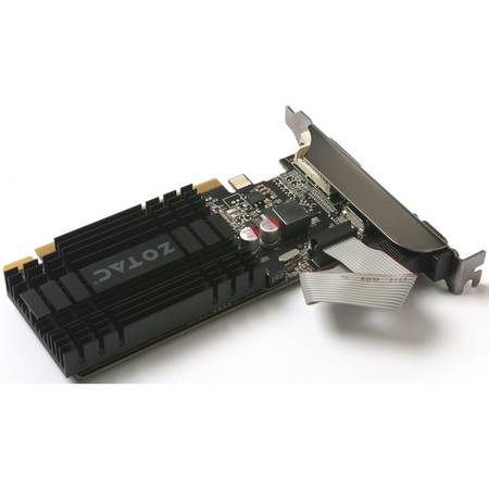 Placa video ZOTAC GeForce GT 710, 1GB DDR3 (64 Bit), HDMI, DVI, VGA
