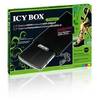 RaidSonic Enclosure HDD Icy Box 2.5" inaltime 12,5 mm SATA 1xUSB 3.0, negru + husa
