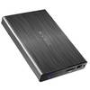 RaidSonic Carcasa externa HDD Icy Box 2.5" SATA pentru 1xUSB 3.0, aluminiu+husa protectie