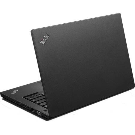 Laptop Lenovo ThinkPad L460, 14" FHD, Intel Core i5-6200U, up to 2.80 GHz, 4GB, 500GB + 8GB SSH, GMA HD 520, Win 7 Pro + Win 10 Pro, Black