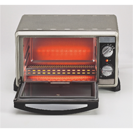 Cuptor electric 970, 1000 W, 10 l, timer, termostat, argintiu