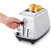 DeLonghi Toaster Icona CTO 2003.W, 2 felii, 900 W, Alb
