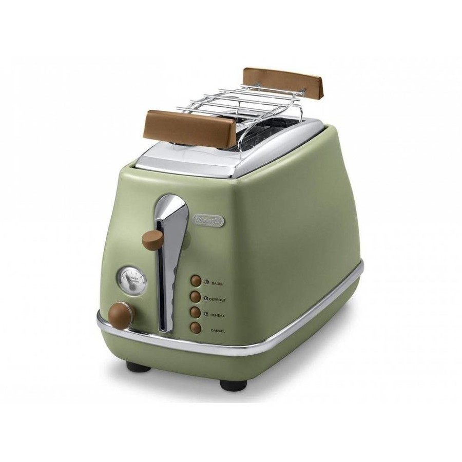 Toaster CTOV 2003.GR Vintage, 2 felii. 900 W, Verde