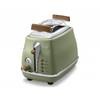 DeLonghi Toaster  CTOV 2003.GR  Vintage, 2 felii. 900 W, Verde