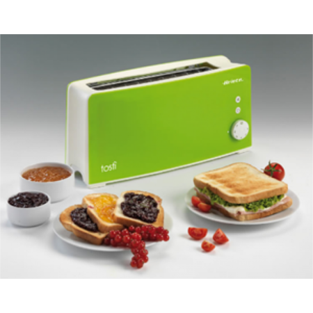 Toaster 127 Green, 2 felii, 1000 W, Verde
