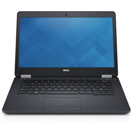 Laptop Dell 14'' Latitude E5470, FHD, Intel Core i5-6200U (3M Cache, up to 2.80 GHz), 8GB, 256GB SSD, GMA HD 520, FingerPrint Reader, Win 7 Pro + Win 10 Pro, Backlit, Black, no ODD